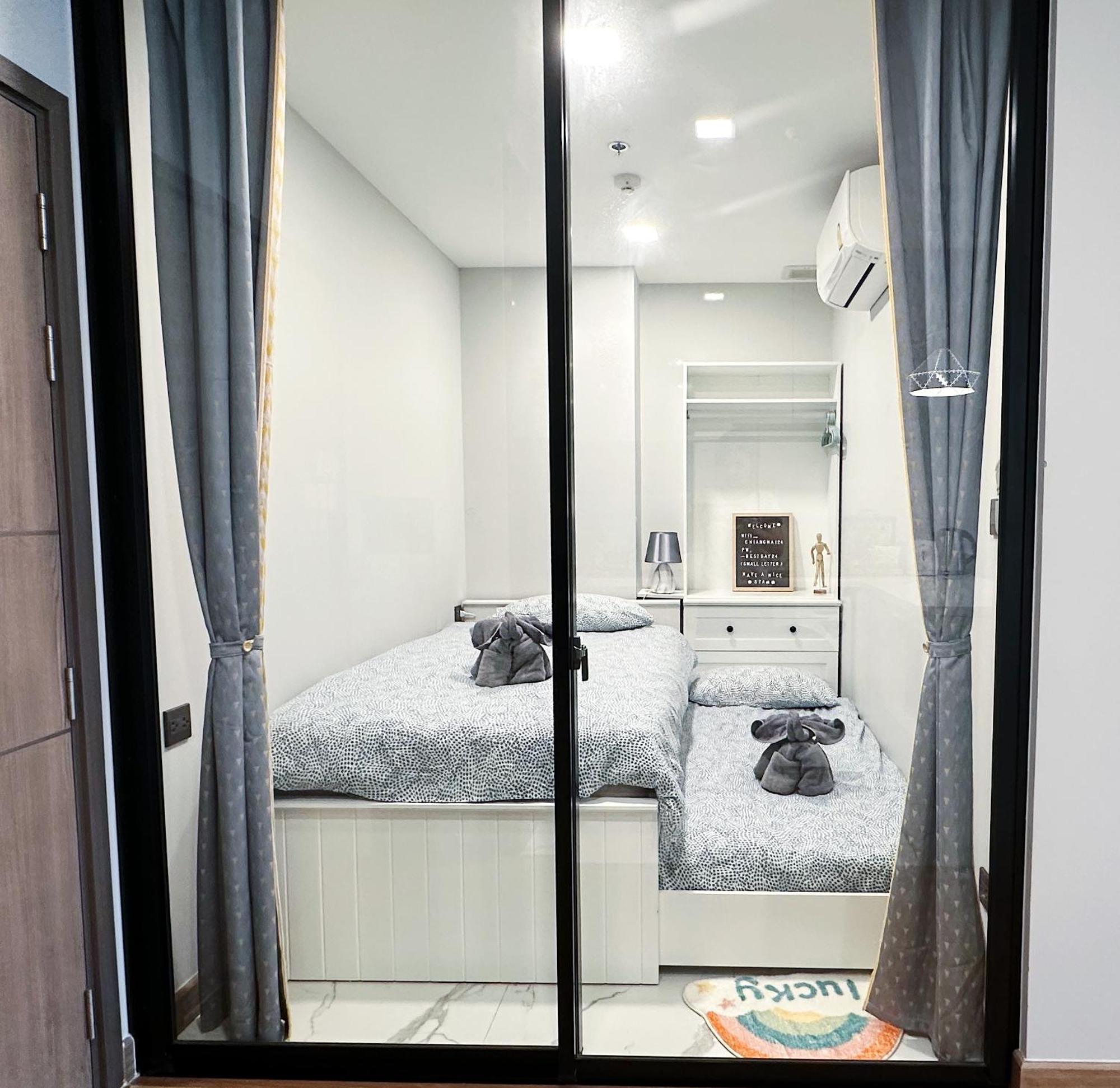 New & Cozy 2 Bedroom @ The Astra Sky River Chiang Mai Bagian luar foto